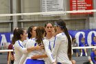 VB vs RIC  Wheaton Women's Volleyball vs Rhode Island College. - Photo by Keith Nordstrom : Wheaton, Volleyball, VB